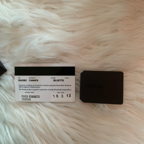 Prada Canapa Tote with Strap - Picture 14 of 14